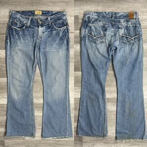 BKE Star Stare Flare Jeans Low Rise Size 29